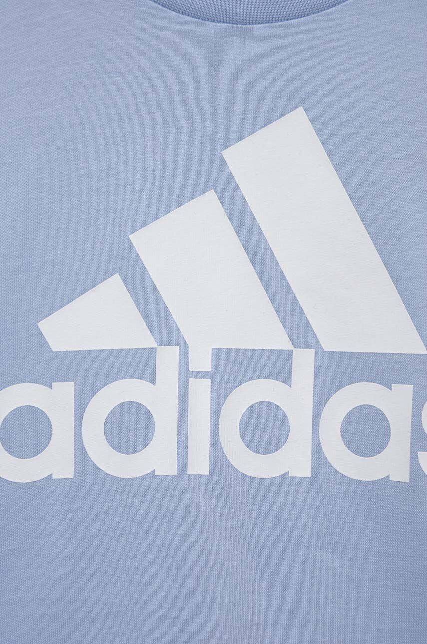 Adidas Tricou De Bumbac Pentru Copii U BL Cu Imprimeu