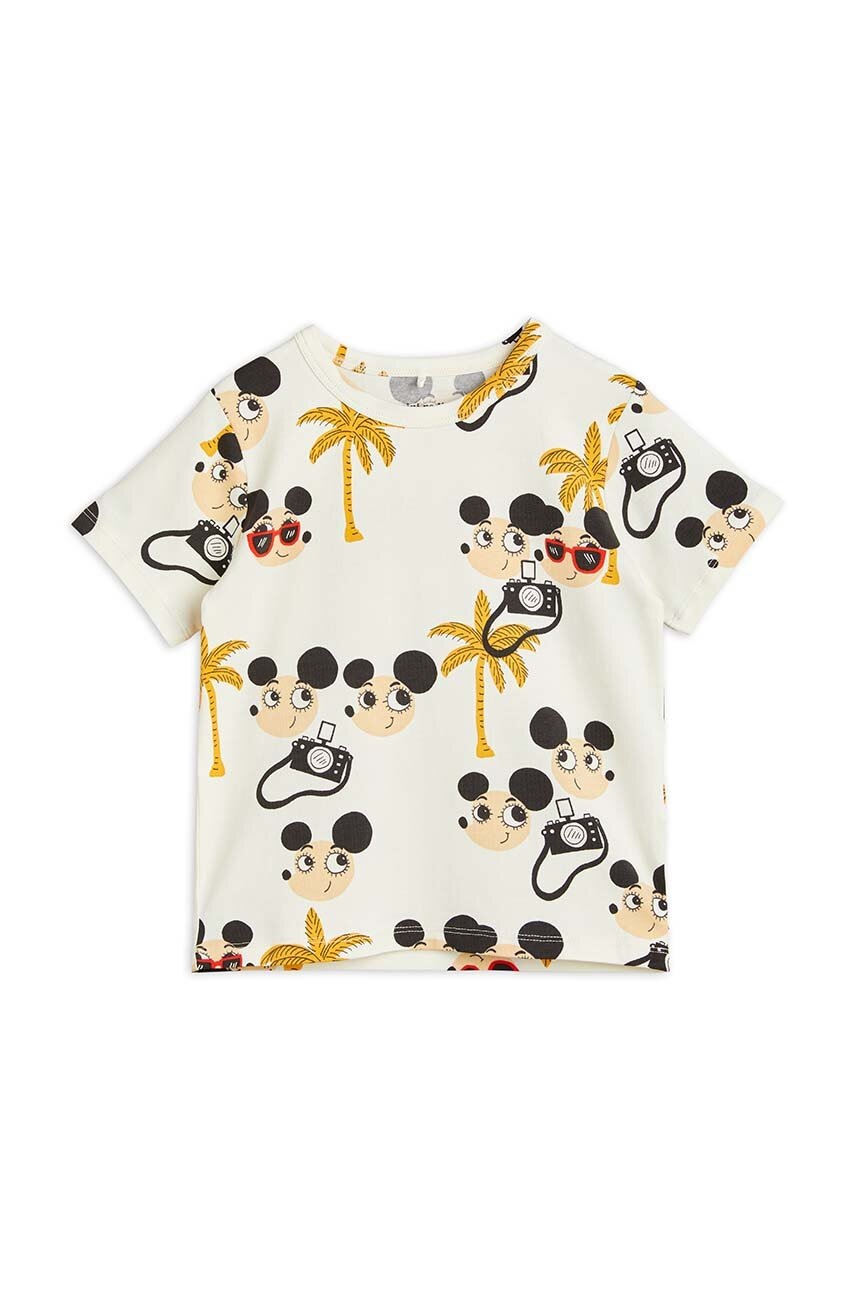 Детская футболка Mini Rodini узорная