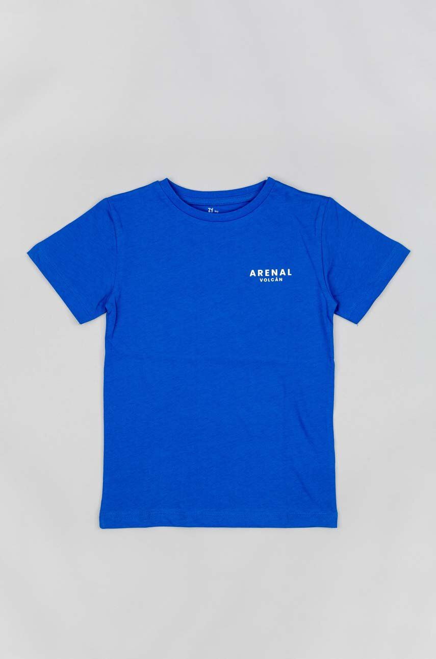 E-shop Dětské bavlněné tričko zippy s potiskem