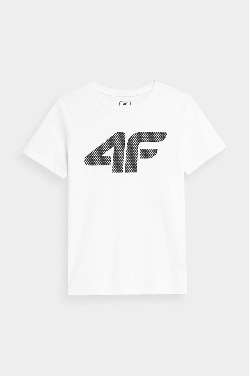 

Детская футболка 4F цвет белый с принтом