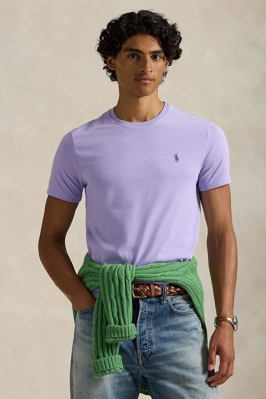 Βαμβακερό μπλουζάκι Polo Ralph Lauren