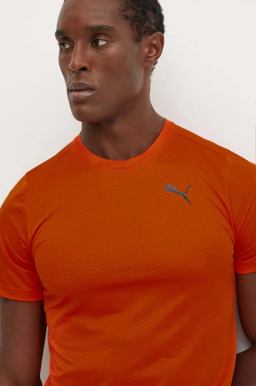 Тренувальна футболка Puma Favourite Blaster колір помаранчевий однотонна 522351 