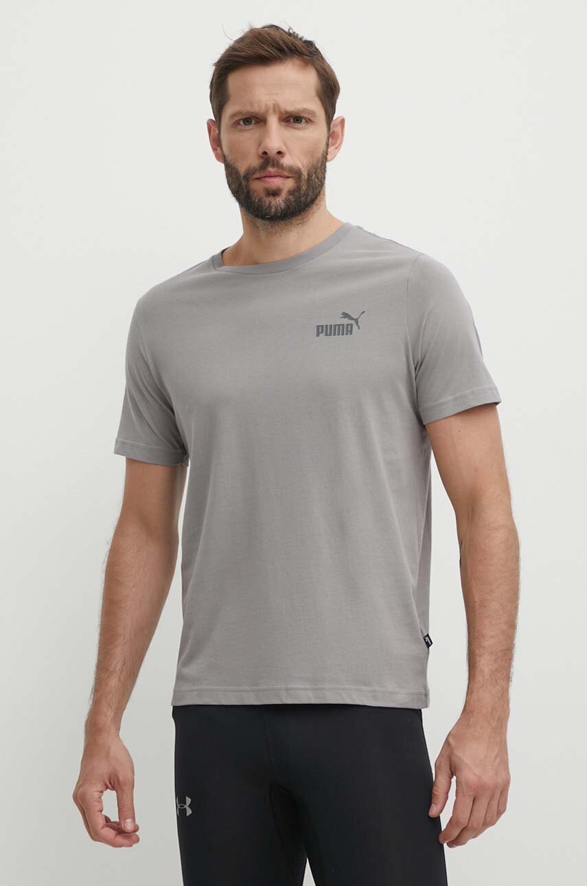 

Тениска Puma в сиво с изчистен дизайн 586669 624264, Сив