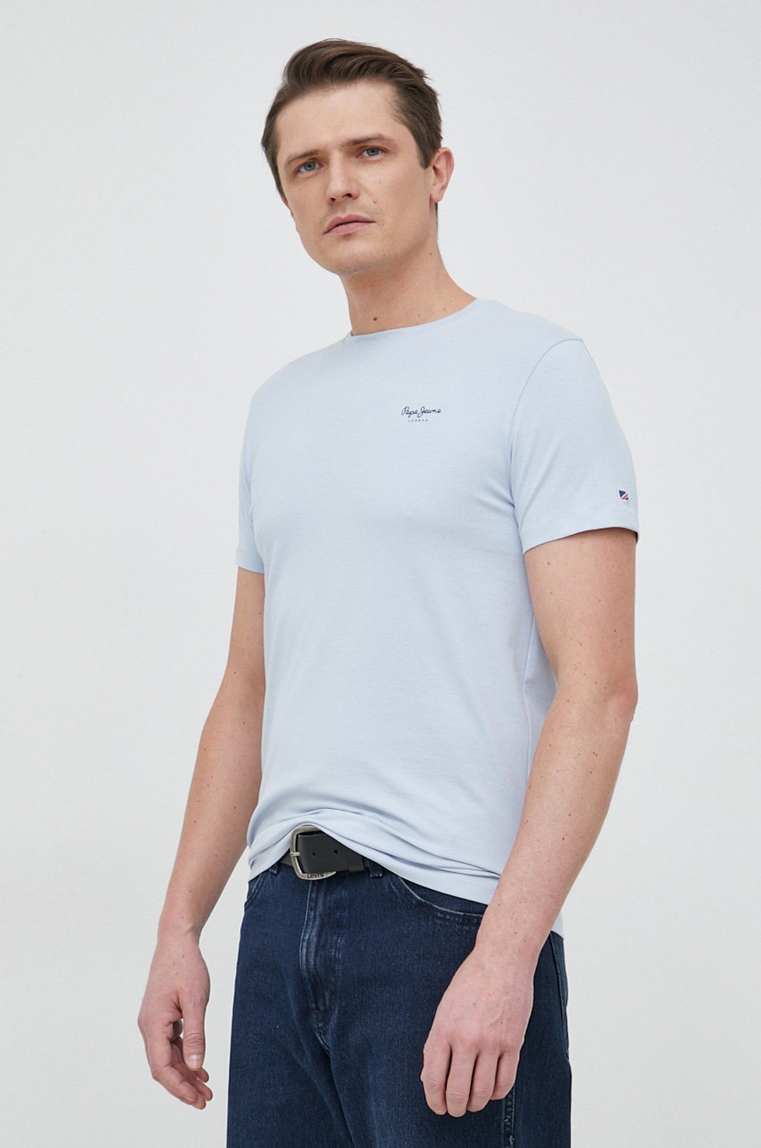 

Футболка Pepe Jeans Jack мужская однотонная