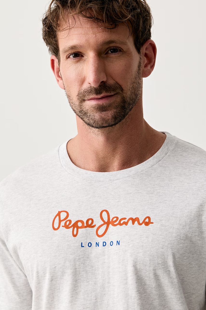 Pepe Jeans tričko pánské bavlněné (obrázek 4)
