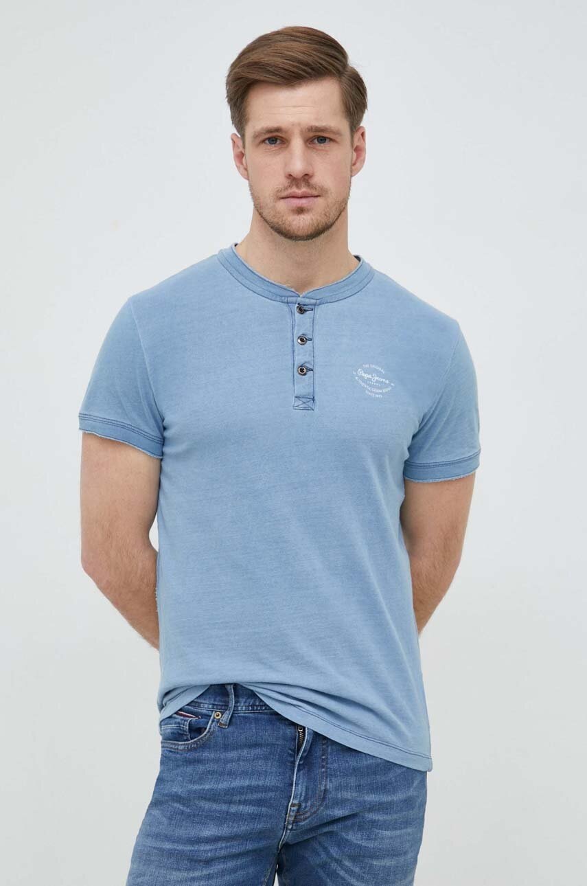 

Хлопковая футболка Pepe Jeans Ridaan с принтом