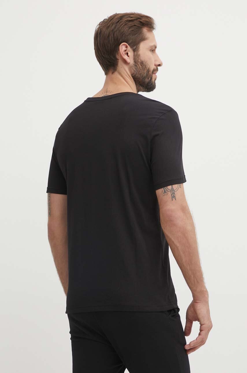 Βαμβακερό μπλουζάκι Fila 2-pack χρώμα: άσπρο φωτογραφία