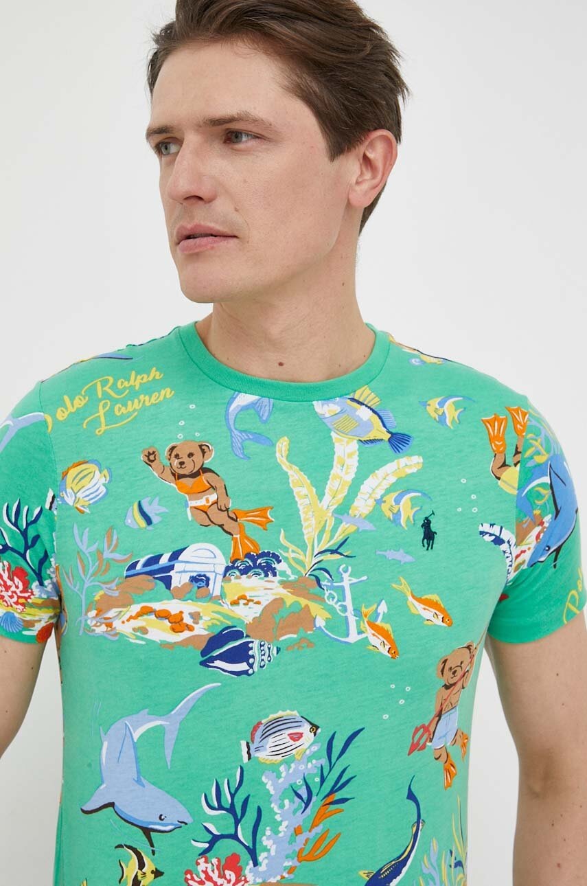 

Памучна тениска Polo Ralph Lauren, Многоцветен