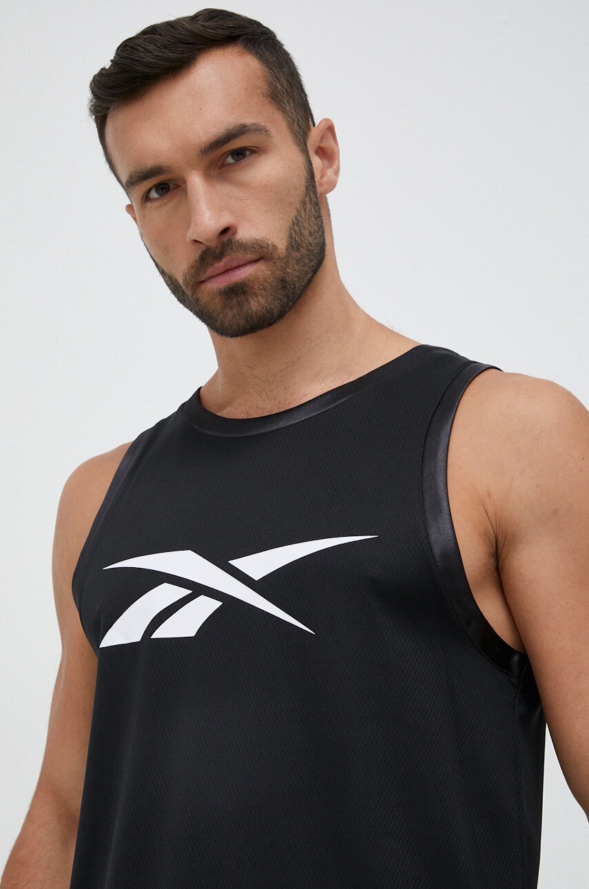 

Футболка Reebok Classic чоловічий колір чорний