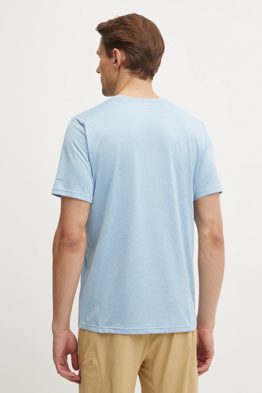 Αθλητικό μπλουζάκι Columbia Columbia Hike χρώμα: μαύρο, 1990391 φωτογραφία