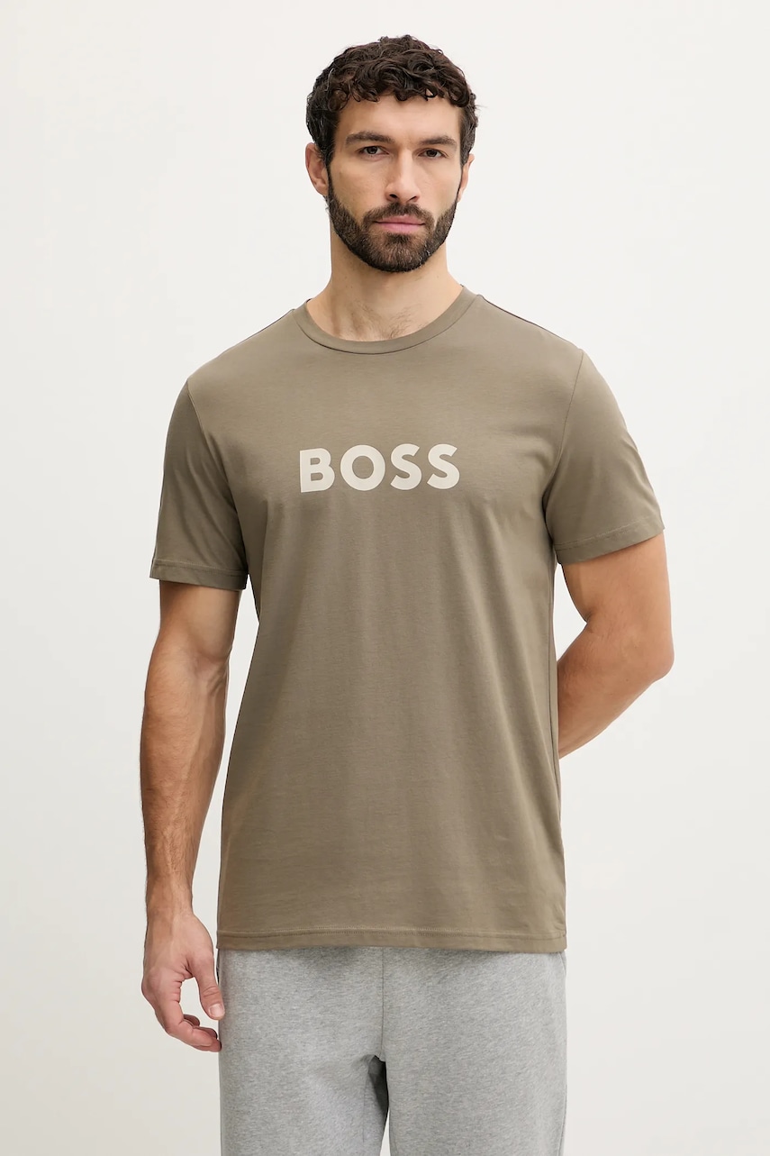 BOSS ανδρικό βαμβακερό T-Shirt RN
