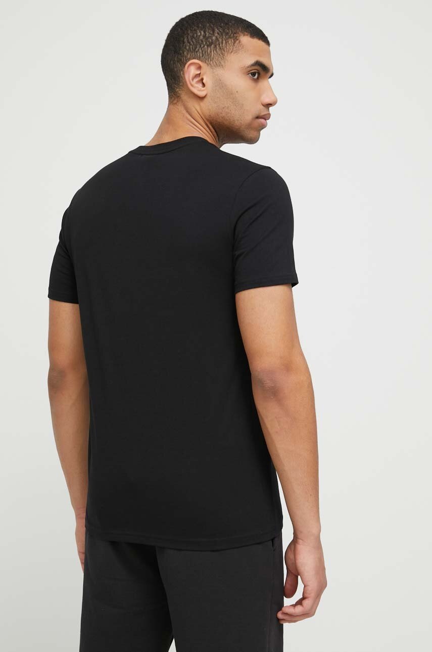 Μπλουζάκι παραλίας BOSS χρώμα: μαύρο φωτογραφία