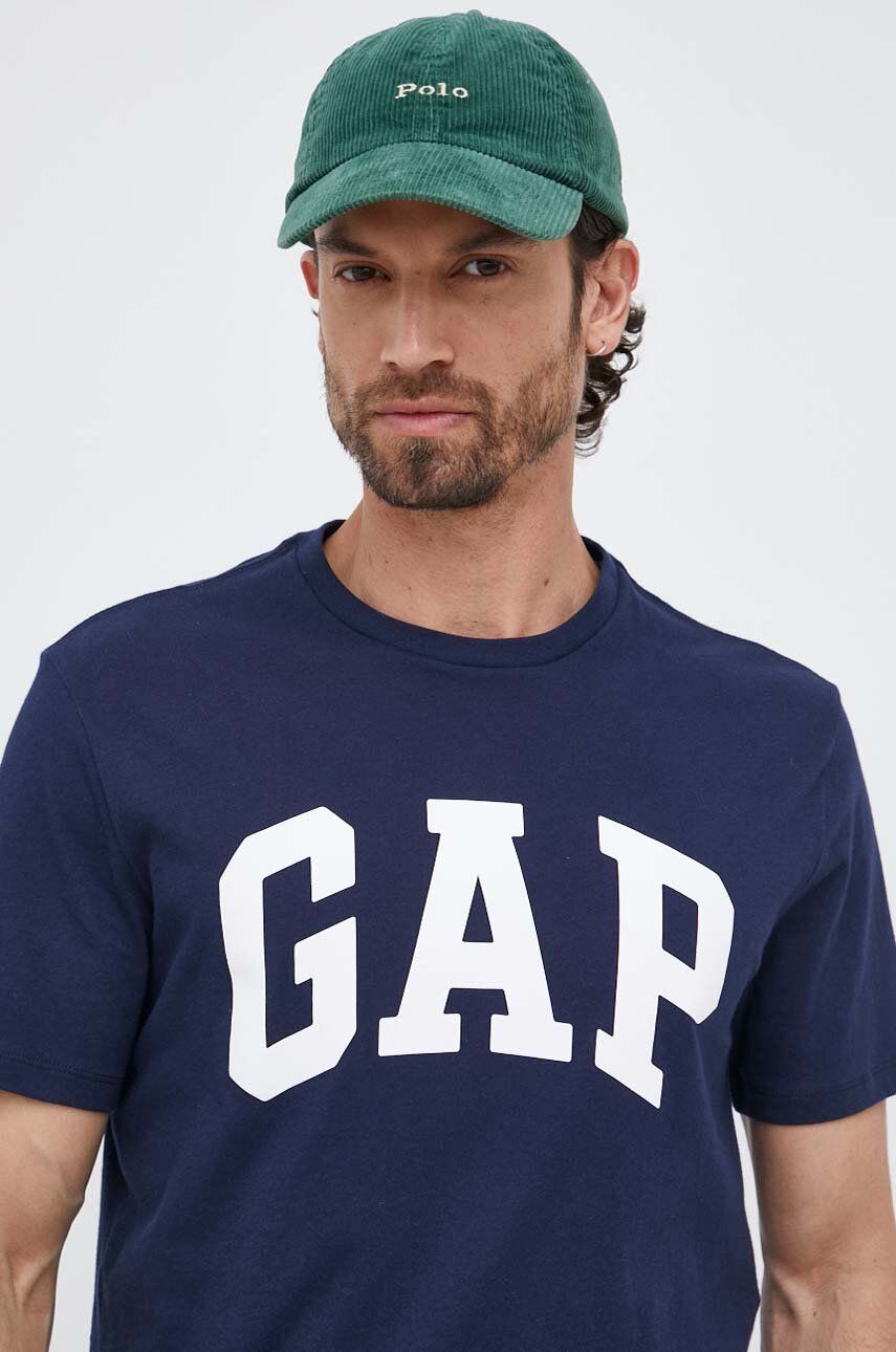 Bavlnené tričko GAP 2-pak s potlačou