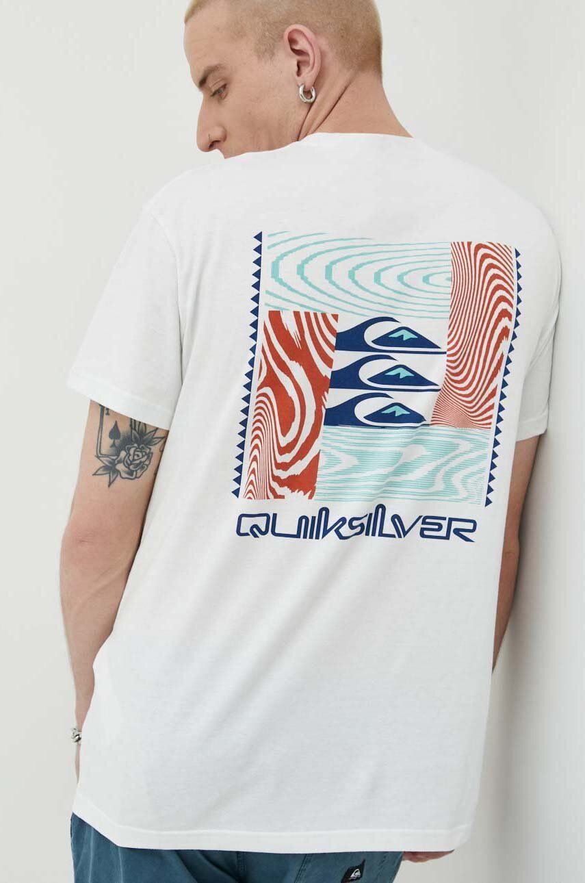 Quiksilver Tricou Barbati, Cu Imprimeu