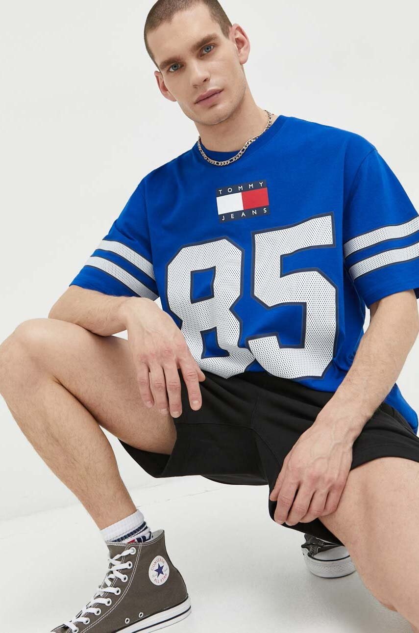 

Бавовняна футболка Tommy Jeans з принтом