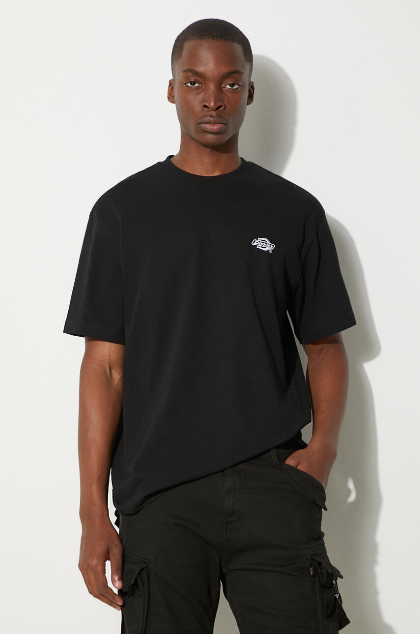 Dickies cotton t-shirt black color
