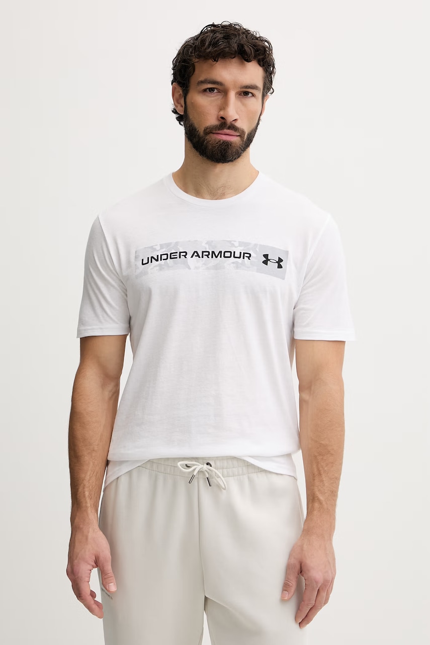 Under Armour tričko pánske s bavlnou CAMO CHEST