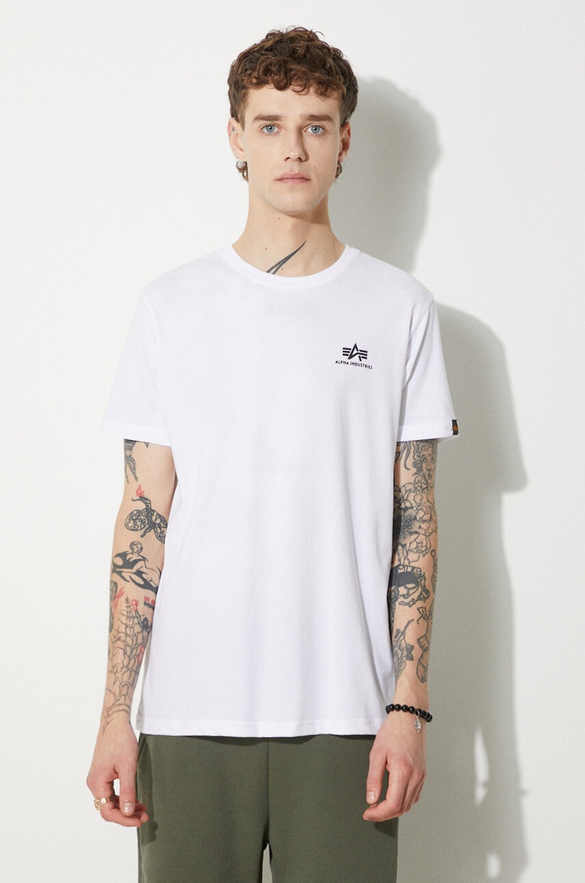 Alpha Industries tricou din bumbac Basic T Small Logo