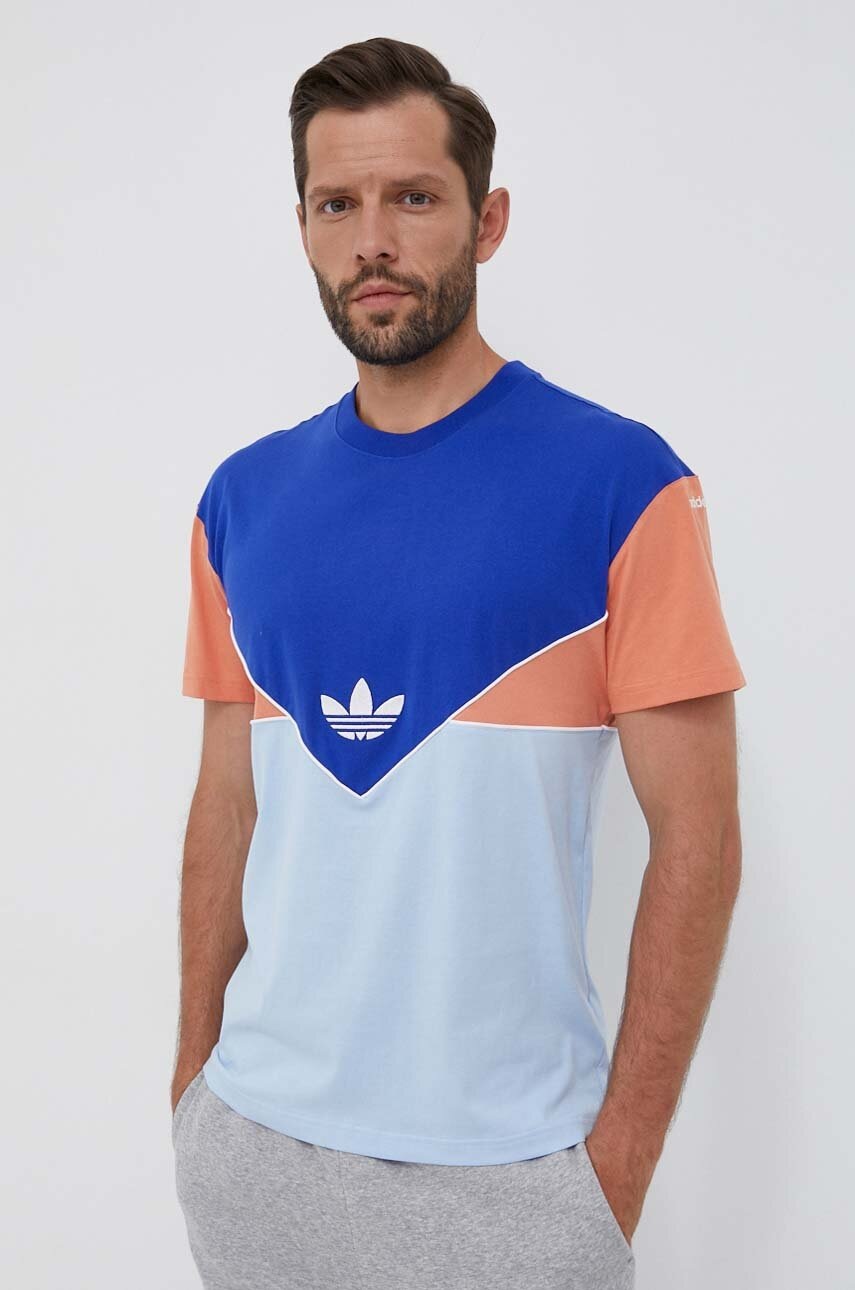 

Бавовняна футболка adidas Originals візерунок