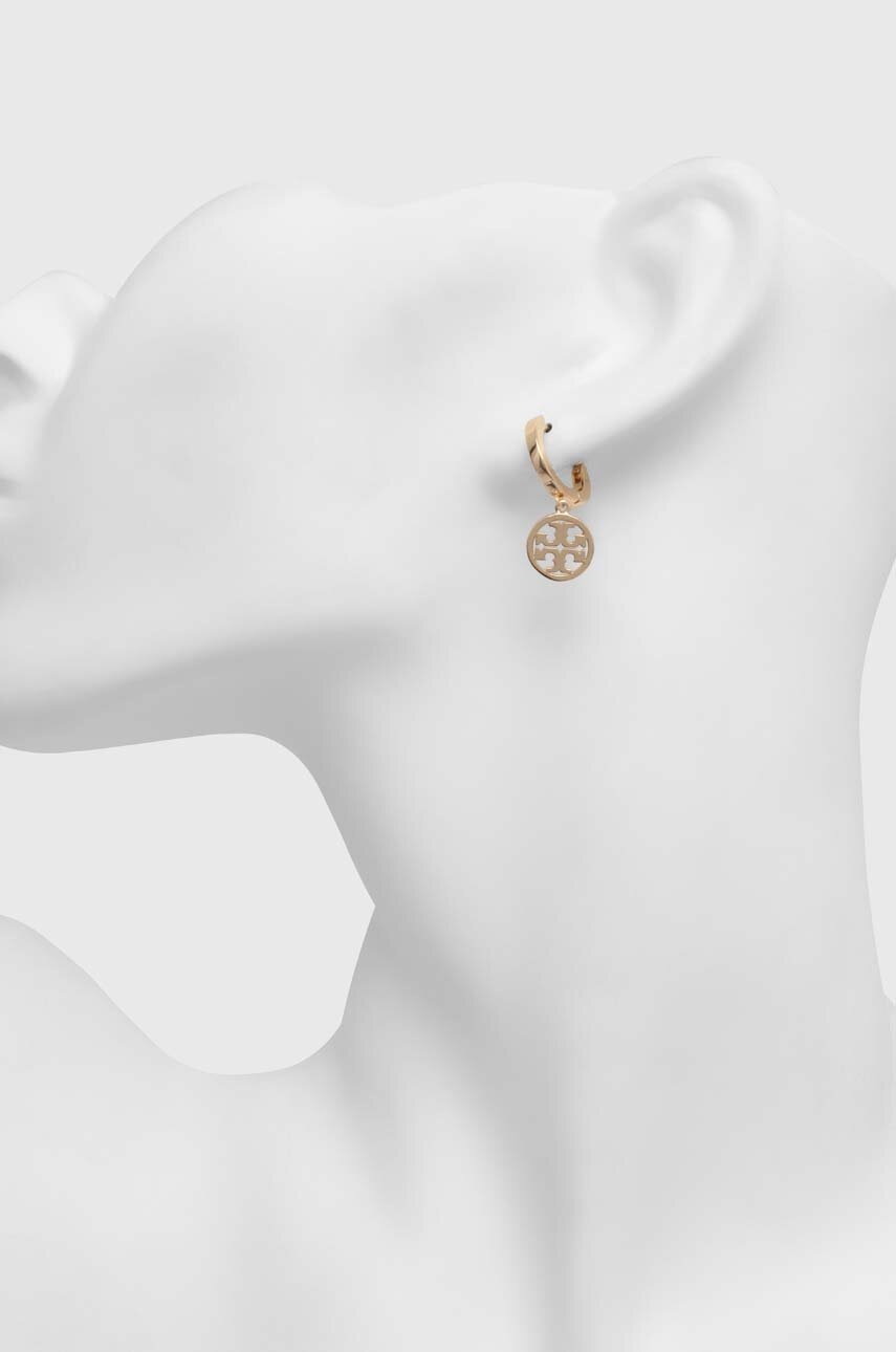 Náušnice Tory Burch Miller Huggie Hoop