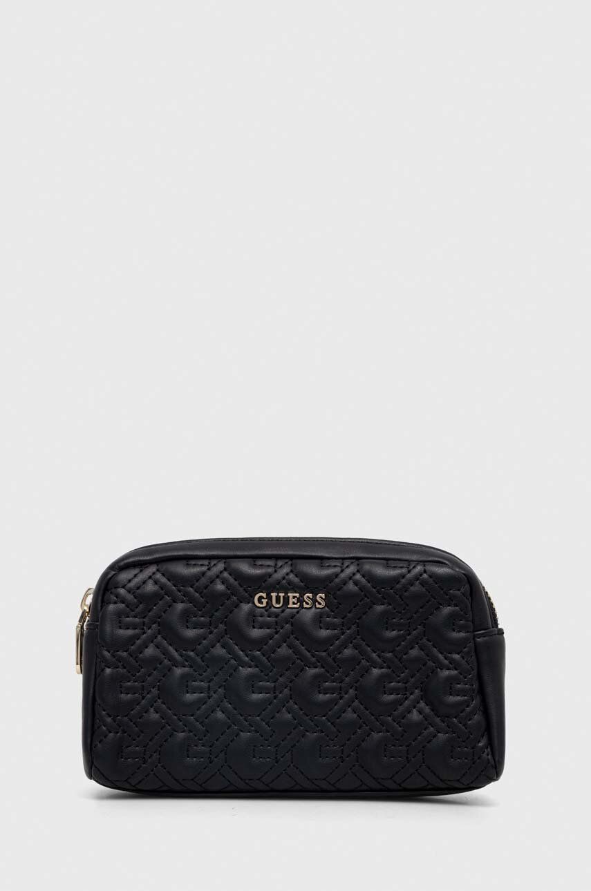 E-shop Kosmetická taška Guess černá barva, PW7426 P4173