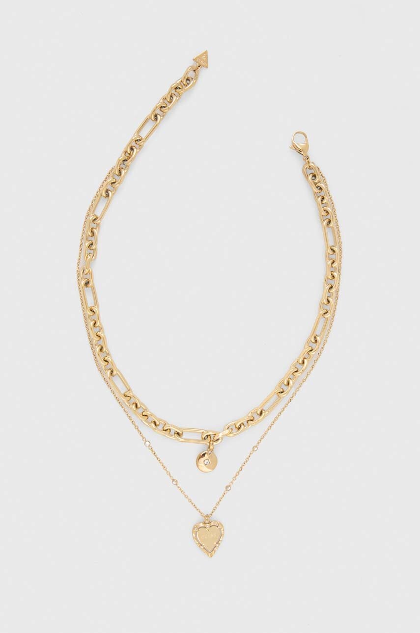 

Колие Guess, Злато