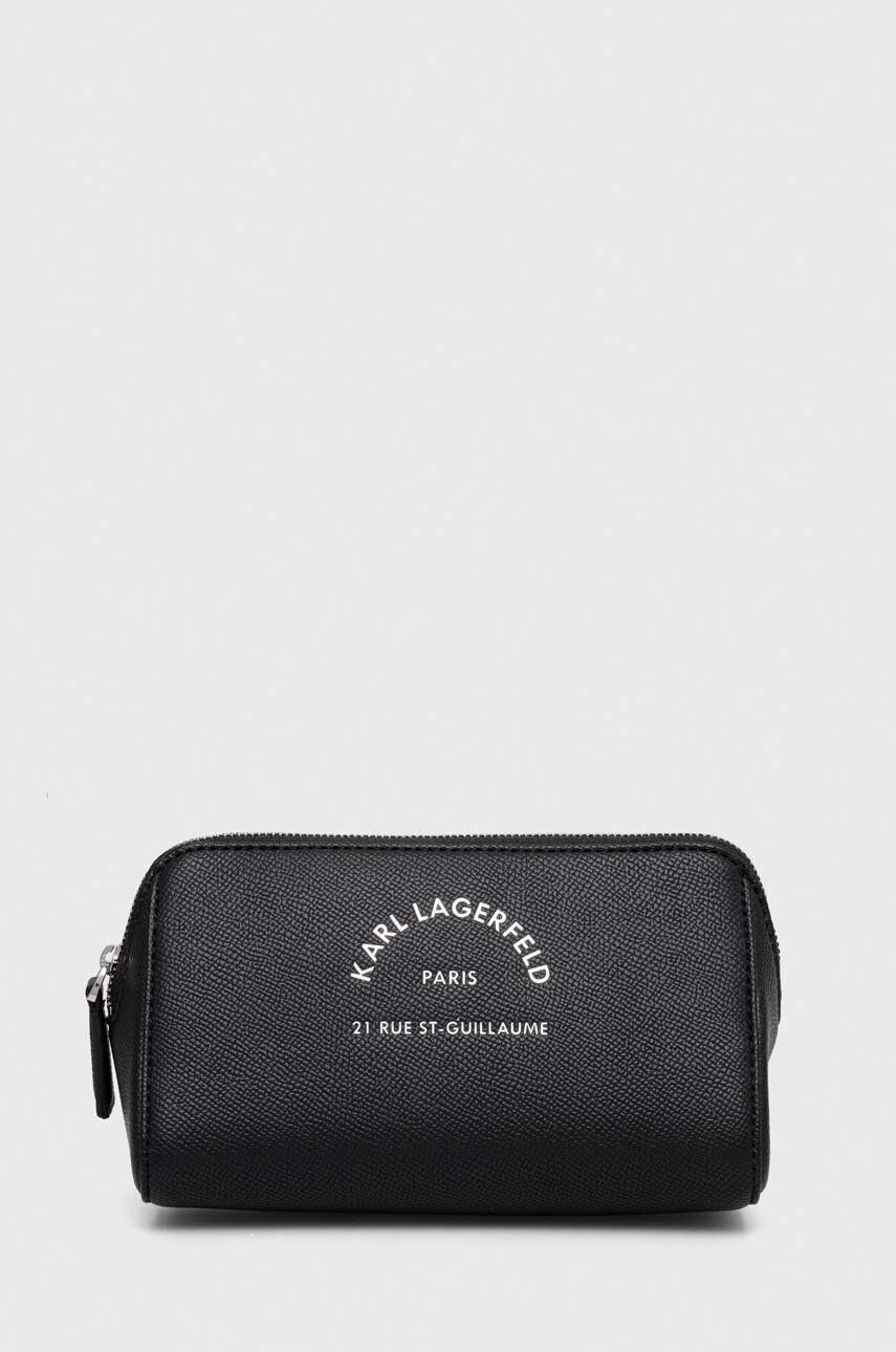 Karl Lagerfeld portfard culoarea negru