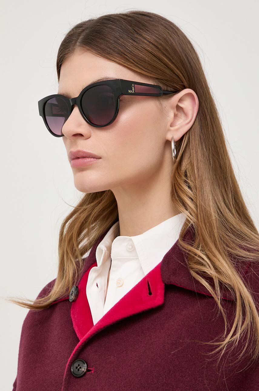 MAX&Co. ochelari de soare femei, culoarea negru