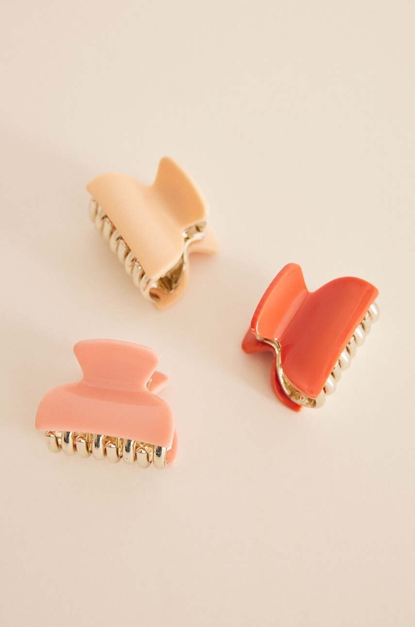 

Фиби за коса women'secret MINI ACCESSORIES 1 (3 броя) в зелено с изчистен дизайн PM508664, Оранжев