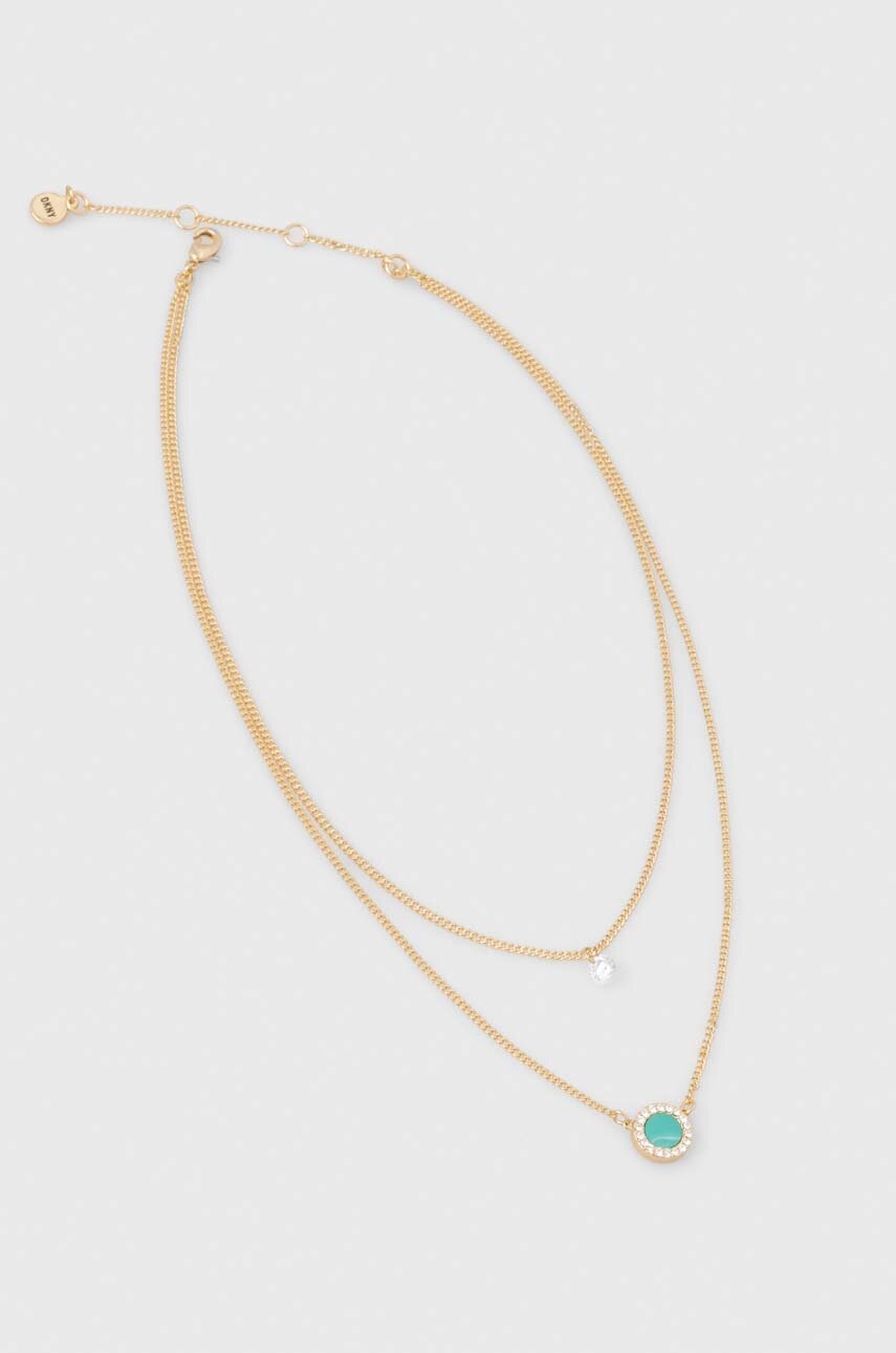 

Колие Dkny NK INLAY DBL ROW 04N00238, Злато
