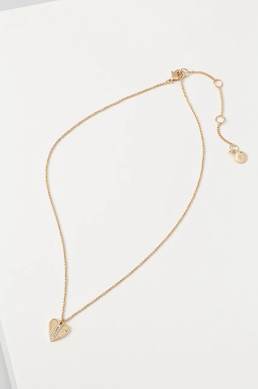 

Колие Dkny NK 16IN HEART 04N00243, Злато