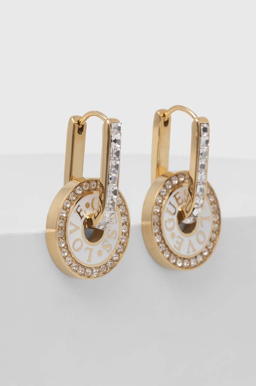 

Обици Guess, Бял