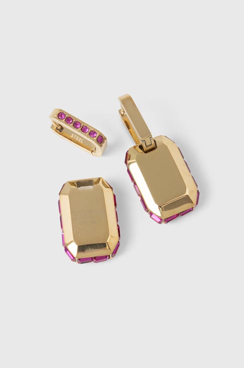 

Обици Guess, Розов