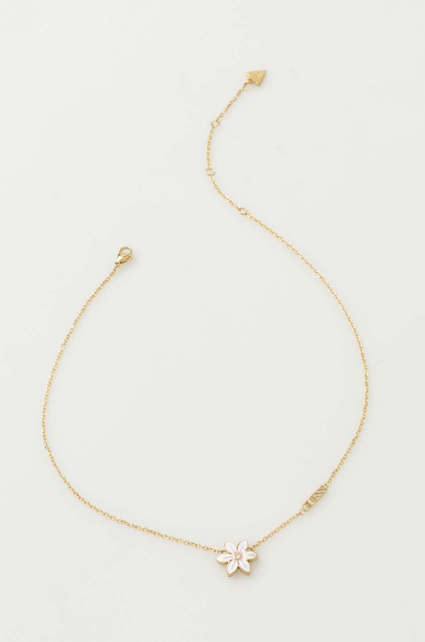 

Колие Guess, Бял