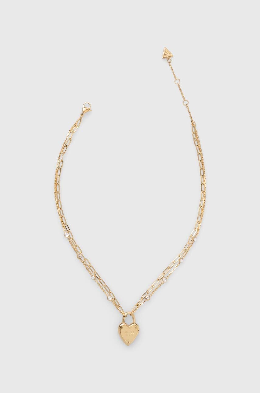 

Колие Guess, Злато