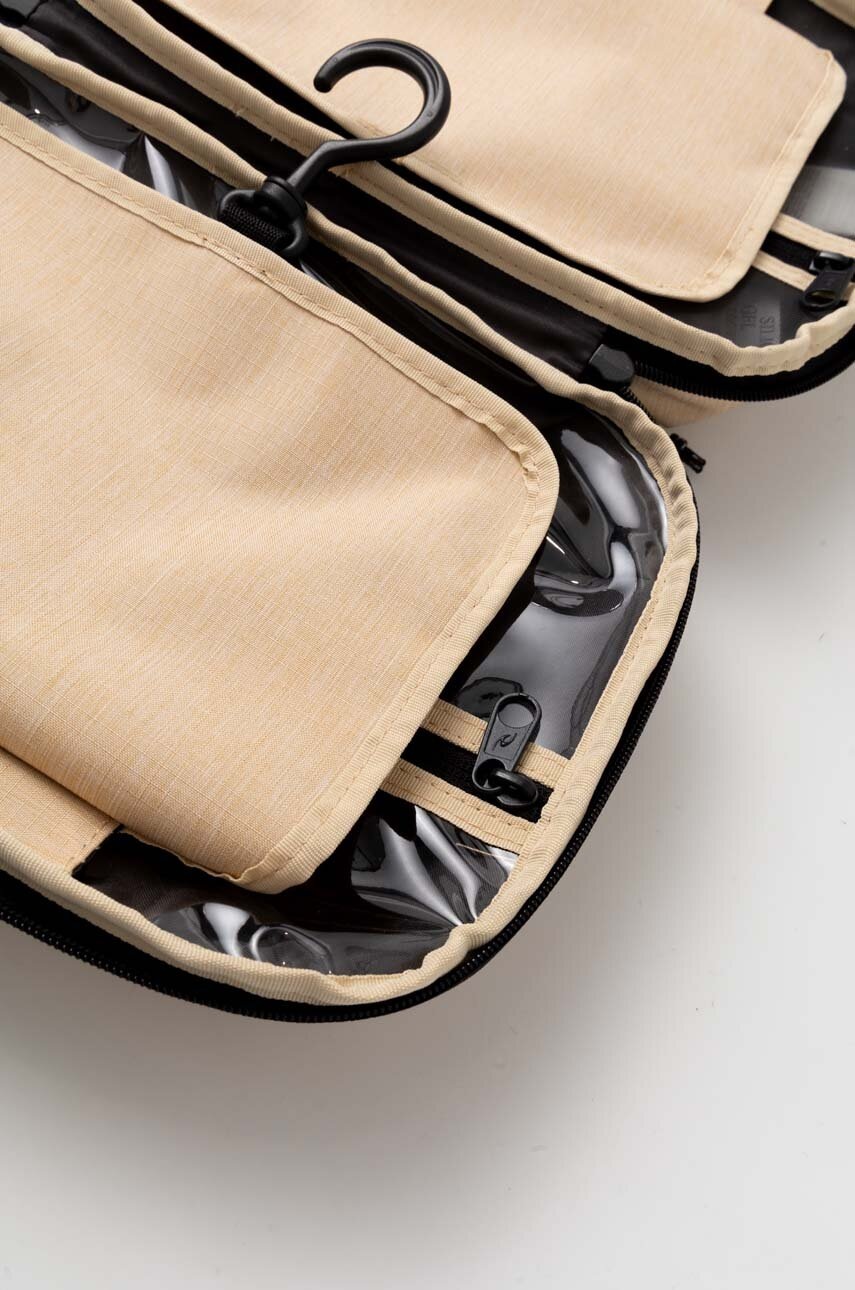 Νεσεσέρ καλλυντικών Rip Curl χρώμα: μπεζ φωτογραφία