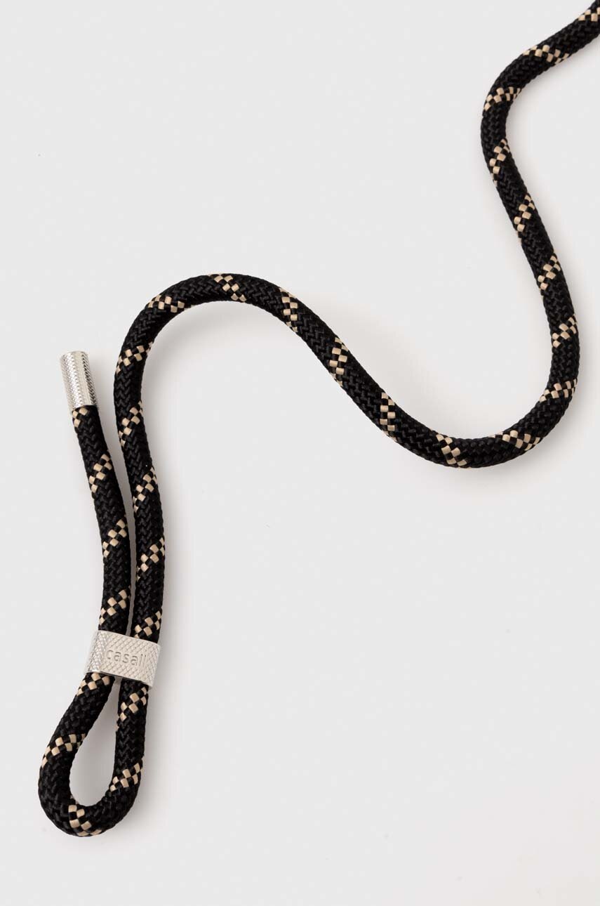 Ιμάντας για στρώμα γιόγκα Casall χρώμα: μαύρο φωτογραφία