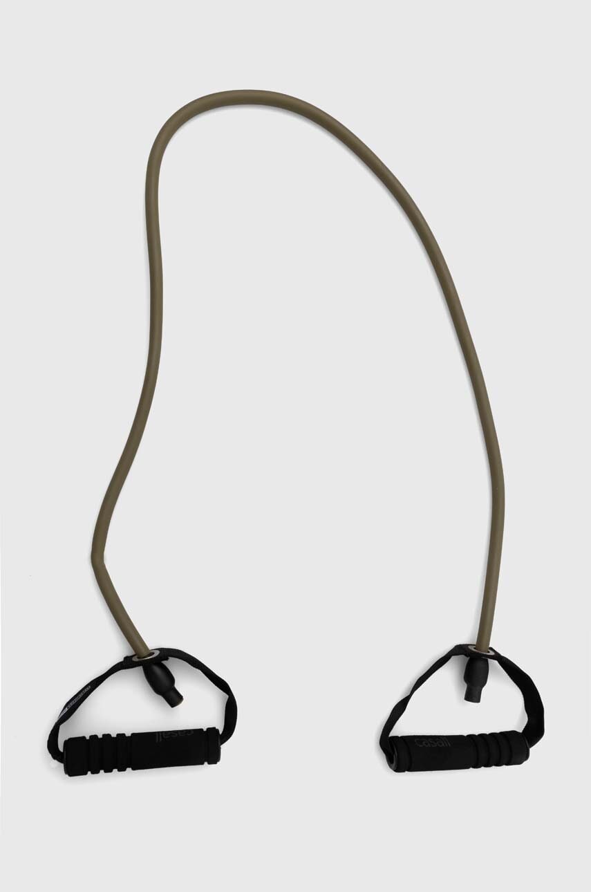 Casall bandă rezistență cu mânere culoarea verde