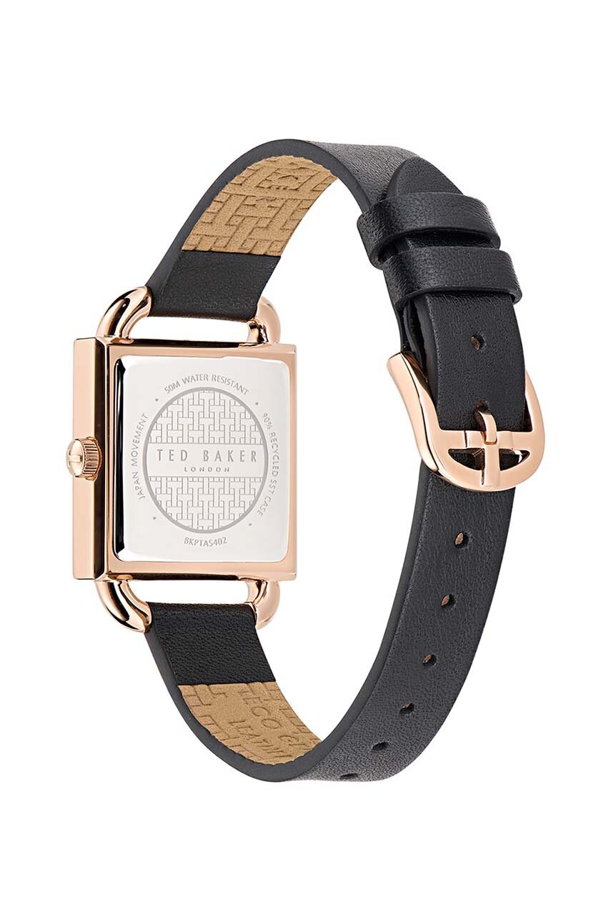 Ρολόι Ted Baker χρώμα: μαύρο, BKPTAS402 φωτογραφία