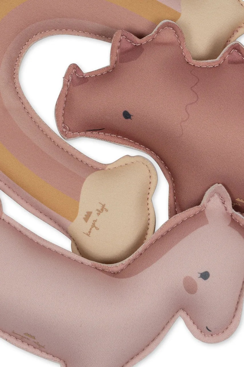 Набор детских игрушек для купания Konges Sløjd 3 шт цвет розовый Набор детских игрушек для купания Konges Sløjd 3 шт цвет розовый