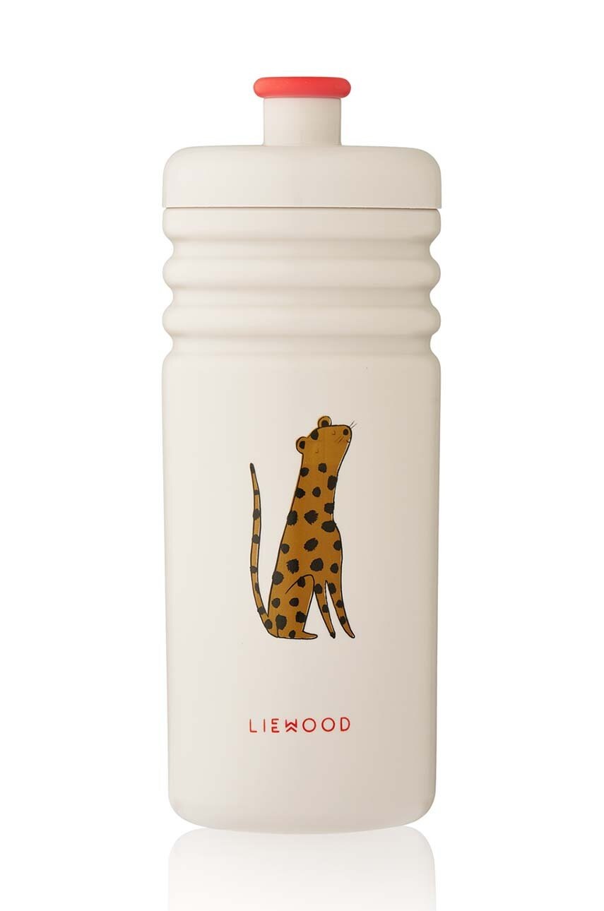 

Детска бутилка Liewood Lionel Statement Water Bottle 430 ML, Червен