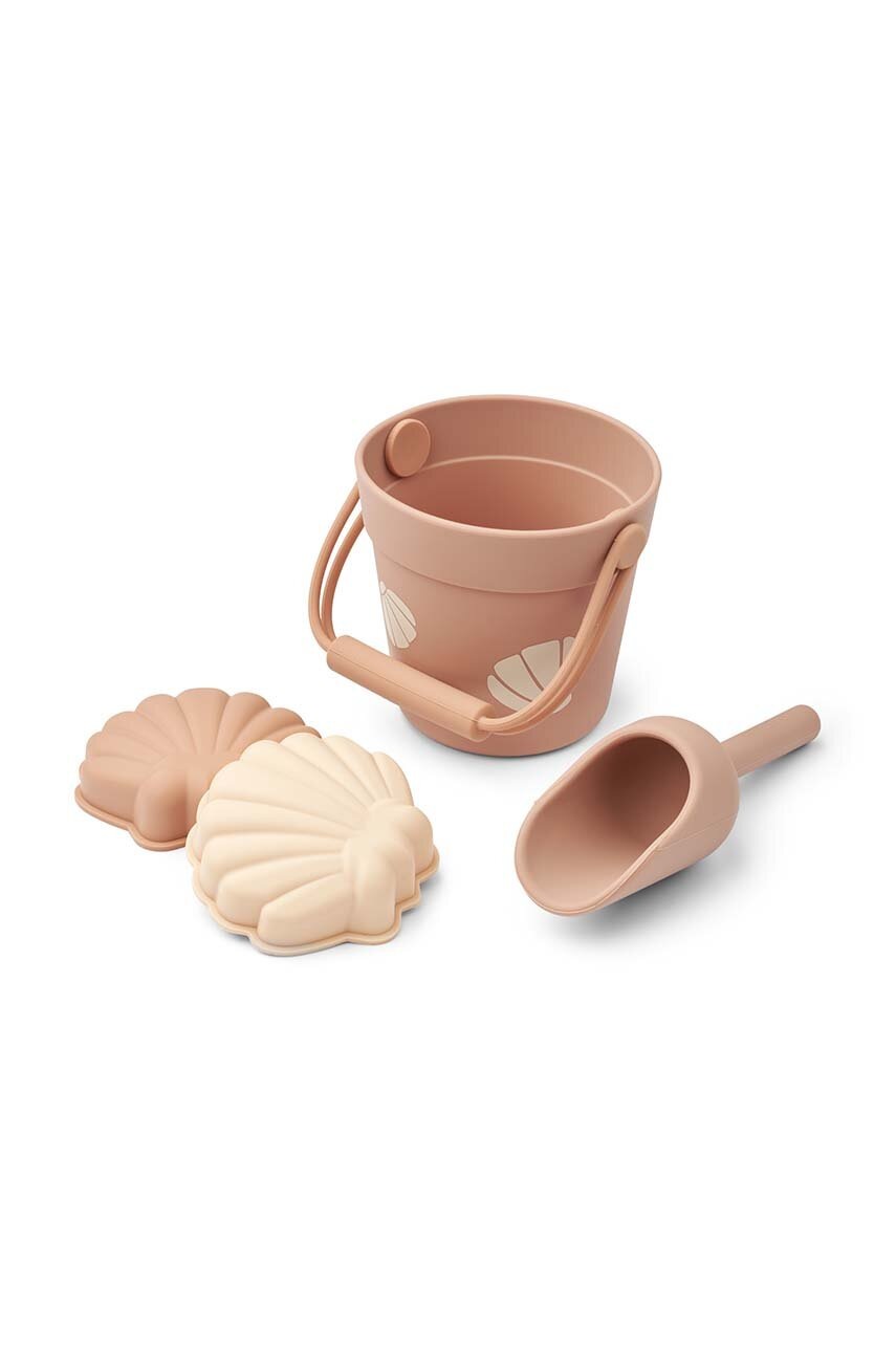 

Играчки за пясък Liewood Kit Mini Shell Beach Set, Розов