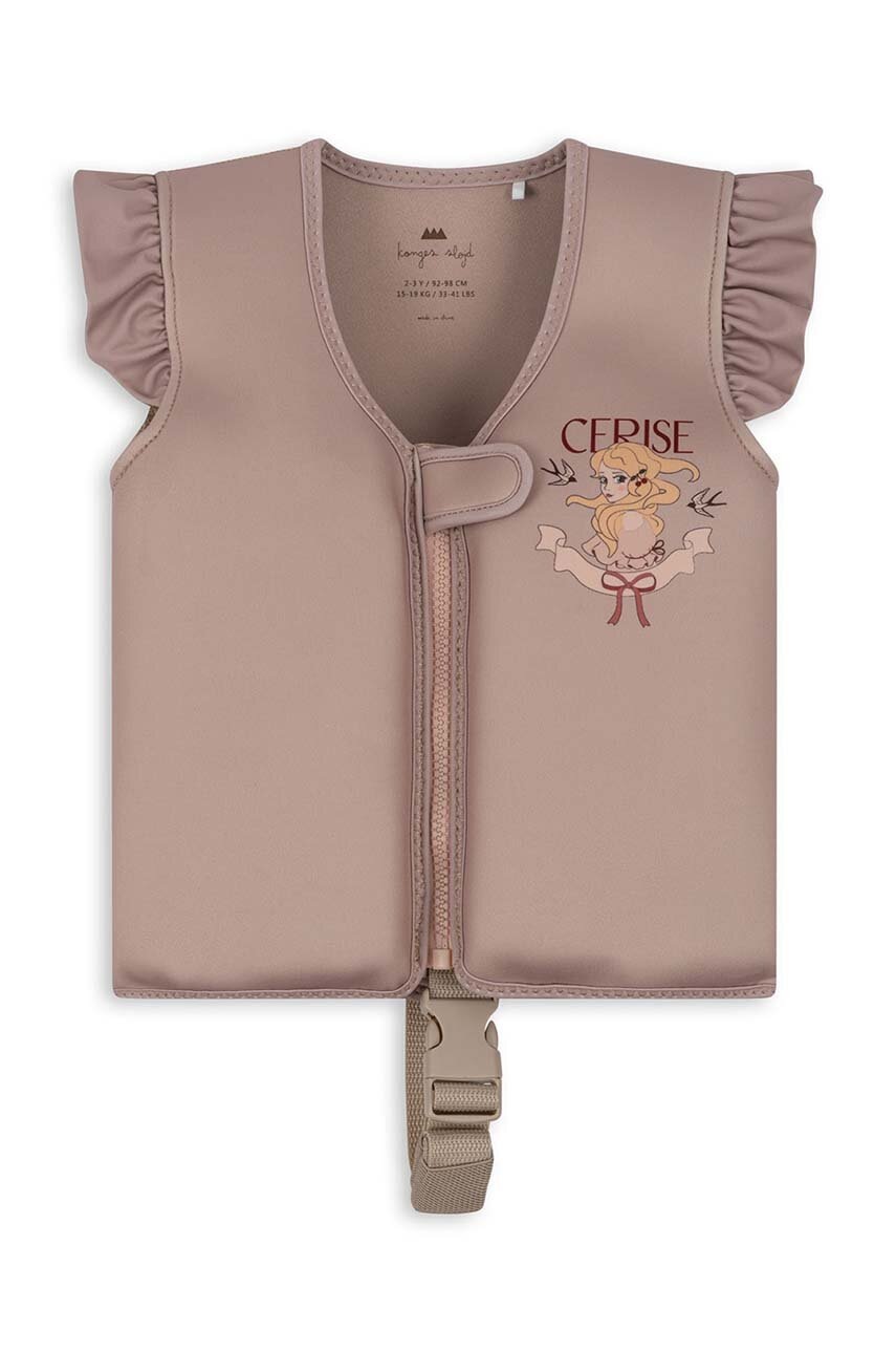 Дитячий жилет для плавання Konges Sløjd колір коричневий