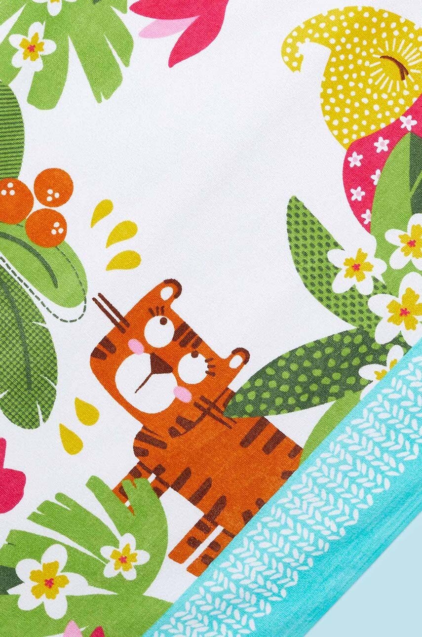 Детское хлопковое полотенце Mayoral цвет зелёный