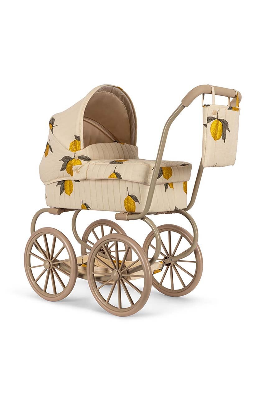 

Количка за кукли Konges Sløjd, Жълт