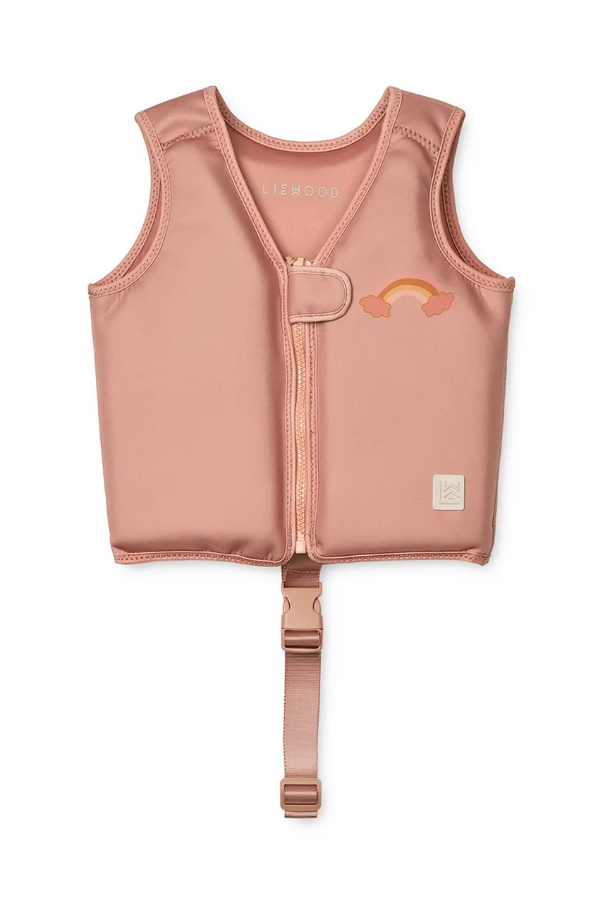 Дитячий жилет для плавання Liewood колір рожевий