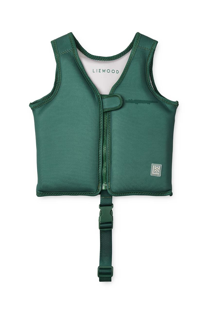 Детский жилет для плавания Liewood Dove Crocodile Swim Vest цвет зелёный Детский жилет для плавания Liewood Dove Crocodile Swim Vest цвет зелёный