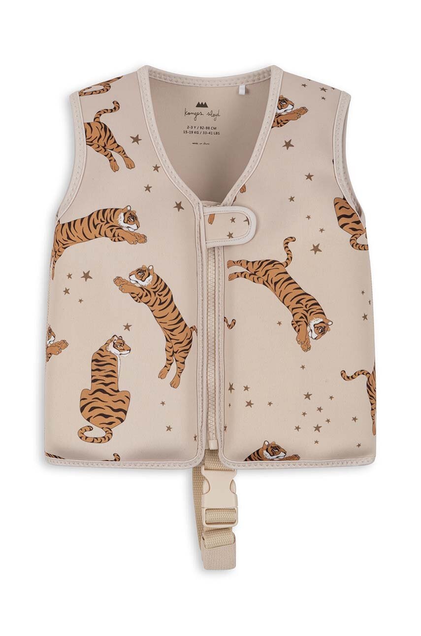 Дитячий жилет для плавання Konges Sløjd колір бежевий