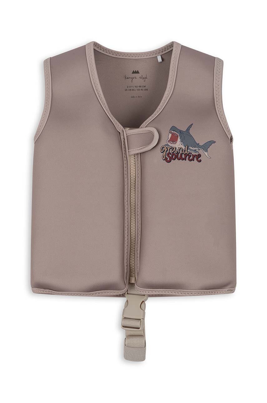Дитячий жилет для плавання Konges Sløjd колір коричневий