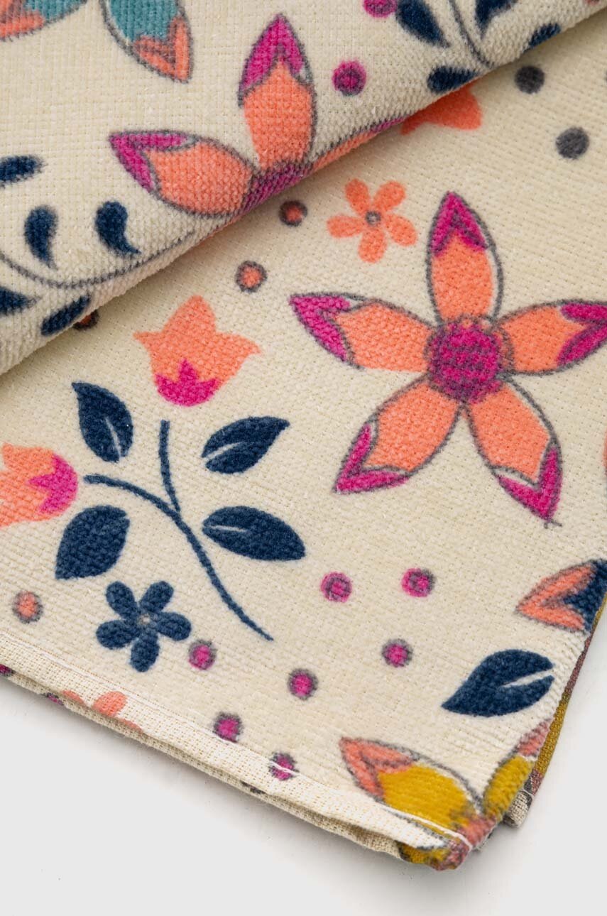 Дитячий бавовняний рушник zippy колір бежевий